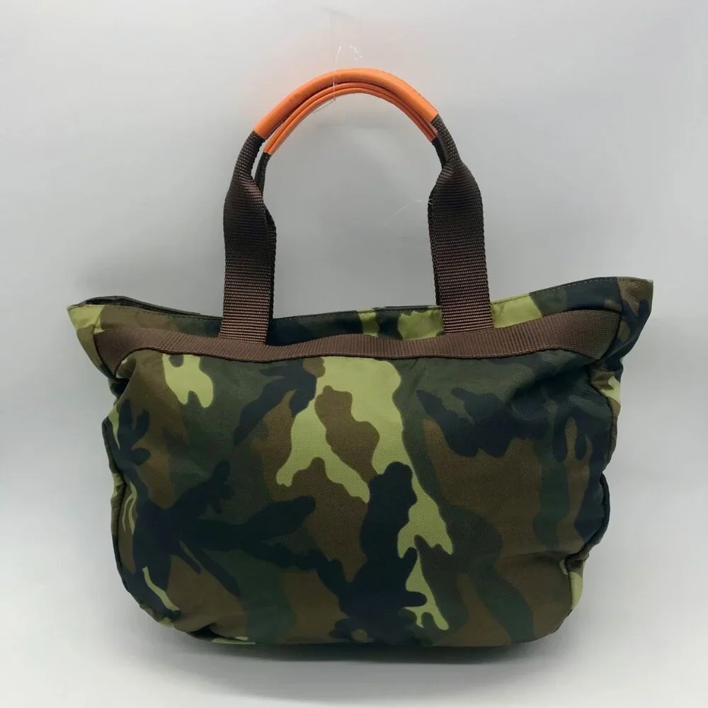Twelve Camo Fabric Original Messenger Diaper Bag